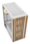 Sharkoon REBEL C70G RGB Full Tower Weiß, Holz