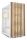 Sharkoon REBEL C70G RGB Full Tower Weiß, Holz