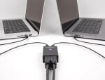 DELOCK USB 2.0 Switch für 2 PC an 4 Geräten