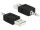 DeLOCK 66069 Kabeladapter USB A 3,5 Schwarz