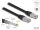 DELOCK RJ45 NWK Cat.6A S/FTP PE Outdoor 2 m schwarz