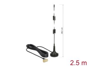 DELOCK LTE Antenne SMA Stecker 90° 2,5 dBi starr