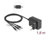 DeLOCK Externes Netzteil DC 3,5 x 1,35 mm, DC 5,5 x 2,1...