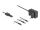 DeLOCK Externes Netzteil DC 3,5 x 1,35 mm, DC 5,5 x 2,1 mm, DC 5,5 x 2,5 mm 5,0 V / 2,0 A / 10,0 W