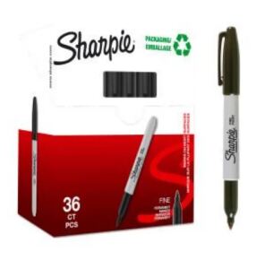 Sharpie 2025040 Marker 36 Stück(e) Schwarz