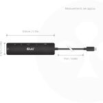 CLUB3D CSV-2553 Schnittstellen-Hub USB Typ-C 5000 Mbit/s Schwarz