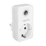 LogiLink PA0263 Spannungsschutz Weiß 1 AC-Ausgänge 230 V