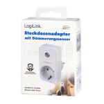 LogiLink PA0263 Spannungsschutz Weiß 1 AC-Ausgänge 230 V