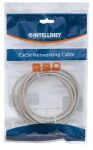 Intellinet Netzwerkkabel, Cat6, U/UTP, CCA, Cat6-kompatibel, RJ45-Stecker/RJ45-Stecker, 15,0 m, grau