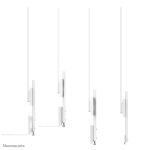 Neomounts AV2-500WH Videobar-Kit 43-110" - VESA - max 10 kg - universal