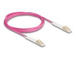 DELOCK LWL Kabel LC Duplex zu LC Duplex Multimode OM4 2 m