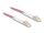 DELOCK LWL Kabel LC Duplex zu LC Duplex Multimode OM4 2 m