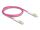 DELOCK LWL Kabel LC Duplex zu LC Duplex Multimode OM4 2 m