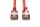 Digitus CAT 6A F-FTP Slim Patchkabel, 1m, Rot