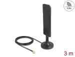 DELOCK WiFi 5,8 GHz Antenne RP-SMA Stecker 3 dBi omnidirekti