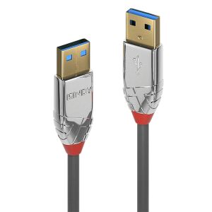 Lindy 36625 USB Kabel USB 3.2 Gen 1 (3.1 Gen 1) 0,5 m USB A 5 Gbit/s Grau
