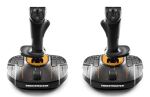 Thrustmaster T.16000M FCS SPACE SIM DUO Schwarz, Orange USB Flightstick Analog / Digital PC