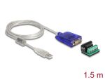 DELOCK Adapter USB Typ-A zu Seriell RS-485 DB9