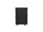 Lanberg FF01-6615-12BL Rack 15U Freistehendes Gestell Schwarz