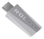 ASUS ROG Delta II Kopfhörer Verkabelt & Kabellos Kopfband Gaming USB Typ-C Bluetooth Weiß
