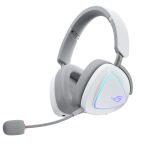 ASUS ROG Delta II Kopfhörer Verkabelt & Kabellos Kopfband Gaming USB Typ-C Bluetooth Weiß