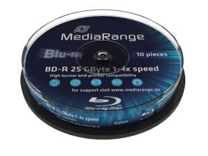 MediaRange MR499 Leere Blu-Ray Disc BD-R 25 GB 10 Stück(e)
