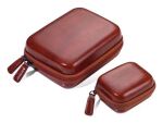 TROIKA ONPACK Personal Organizer Kunstleder, Samt Braun