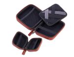 TROIKA ONPACK Personal Organizer Kunstleder, Samt Braun