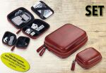 TROIKA ONPACK Personal Organizer Kunstleder, Samt Braun