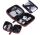 TROIKA ONPACK Personal Organizer Kunstleder, Samt Braun