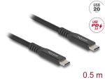 DeLOCK USB 20 Gbps Kabel USB Type-C Stecker zu Stecker PD...