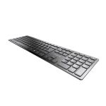 CHERRY KW 9100 SLIM Tastatur Universal RF Wireless + Bluetooth QWERTZ Deutsch Schwarz