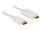DELOCK Displayport Kabel DP -> HDMI StSt 4K 2.00m weiß