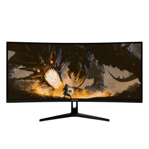 Arozzi Nova 34″ Curved Computerbildschirm 86,4 cm (34") 3440 x 1440 Pixel 4K Ultra HD LED Schwarz