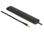 DELOCK LTE-Antenne MMCX 3,0dBi starr Klebemontage schwarz