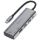 MediaRange MRCS511 Schnittstellen-Hub USB Typ-C 480 Mbit/s Silber