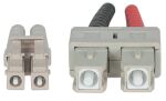 Intellinet Glasfaser LWL-Anschlusskabel, Duplex, Multimode, LC/SC, 50/125 µm, OM4, 5 m, violett