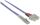 Intellinet Glasfaser LWL-Anschlusskabel, Duplex, Multimode, LC/SC, 50/125 µm, OM4, 5 m, violett
