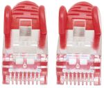 Intellinet Premium Netzwerkkabel, Cat6, S/FTP, 100% Kupfer, Cat6-zertifiziert, LS0H, RJ45-Stecker/RJ45-Stecker, 10,0 m, rot