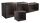 EFB Elektronik WGB-1912TS.60 Rack 12U Wandmontiertes Regal Schwarz