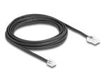 DELOCK Telefonkabel RJ45 Stecker zu RJ11 Stecker schw. 5m