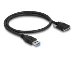 DELOCK Kabel USB Typ-A St zu Typ Micro-B St m. Schrauben 0,5