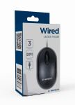 Gembird MUS-U-01 Maus Beidhändig USB Typ-A Optisch 1000 DPI