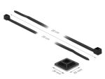 DELOCK Befestigungssockel 20 x 20 mm mit Kabelbinder