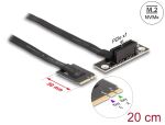 DELOCK M.2 Key A+E > PCIe x1 NVMe Adapter gew. 20cm Kabel