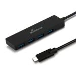 MediaRange MRCS508 Schnittstellen-Hub USB 3.2 Gen 1 (3.1 Gen 1) Type-C 5000 Mbit/s Schwarz
