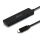 MediaRange MRCS508 Schnittstellen-Hub USB 3.2 Gen 1 (3.1 Gen 1) Type-C 5000 Mbit/s Schwarz