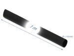 DELOCK Schrumpfschlauch 1 m x 10 mm schwarz