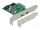 DeLOCK PCI Express x1 Karte zu 2 x extern SuperSpeed USB (USB 3.2 Gen 1) USB Type-C™ Buchse