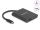 DeLOCK USB Type-C Adapter zu DisplayPort (DP Alt Mode) 8K mit HDR und Power Delivery 60 W